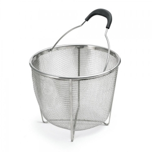 Polder Strainer Steamer Basket, Stainless Steel
