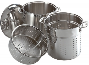 Fagor Tall 18/10 Stainless Steel Pasta Basket