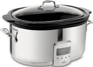 All-Clad SD700450 6.5 Quart Programmable Oval-Shaped Slow Cooker best electric pressure cooker