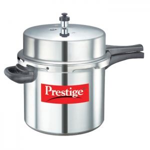 Deluxe Plus Aluminum Pressure Cooker - (12 liters):
