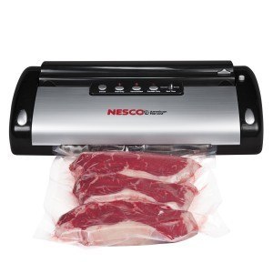 Nesco VS-02 Food Vacuum Sealer Black/Silver